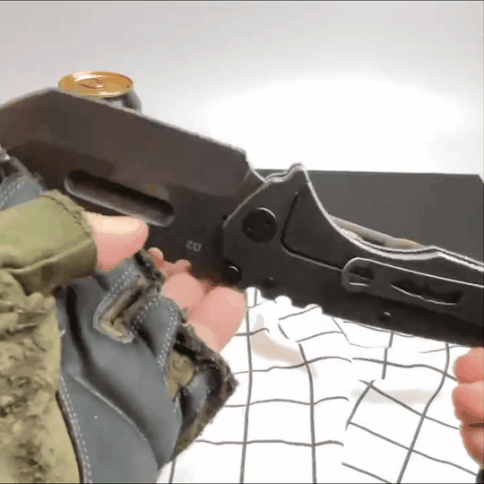 Iron Machete:  Outdoor Adventure Portable Folding Knife