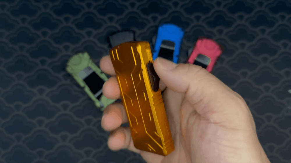 MetalScribe : Aircraft-Grade Aluminum Straight-Spring Utility Knife