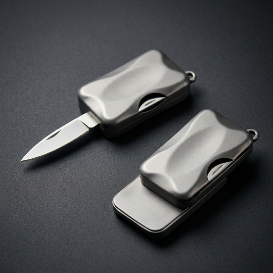 Aerospace-Grade:Limitless Kinetic Slider & Utility Multitool – Premium Alloy Tactile Fidget Toy