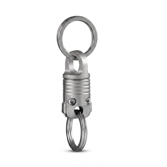 Magic Levitation:Titanium Alloy Magnetic Keychain Universal Snap Connector Buckle Set