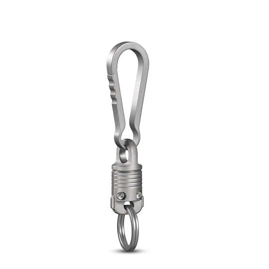 Magic Levitation:Titanium Alloy Magnetic Keychain Universal Snap Connector Buckle Set