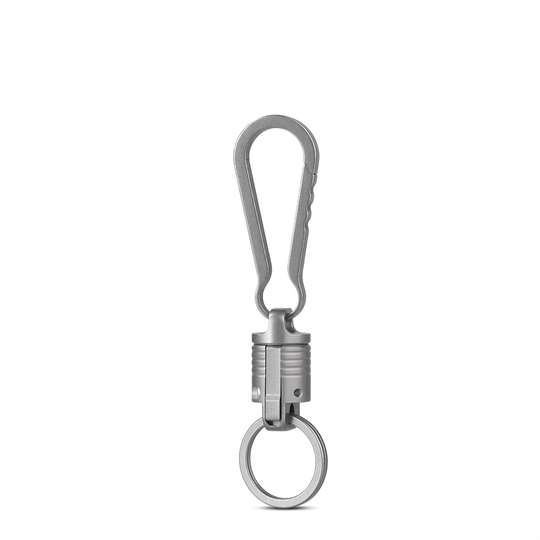 Magic Levitation:Titanium Alloy Magnetic Keychain Universal Snap Connector Buckle Set