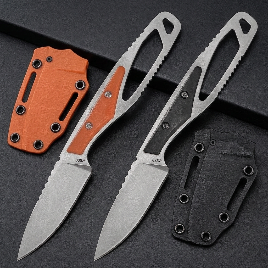 The Neckvex:Mini Neck Full-Tang Outdoor Tactical Knife