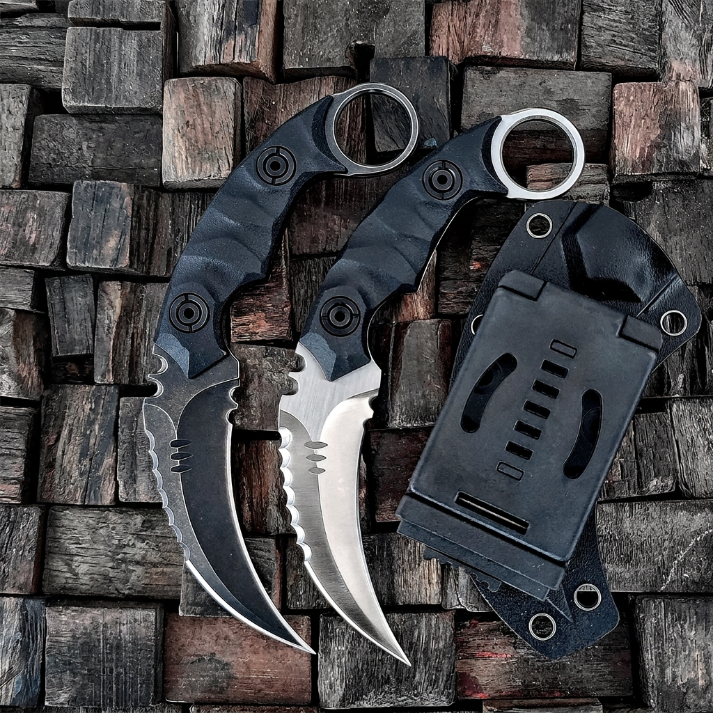 The Strider:Karambit EDC Curved Blade Knife