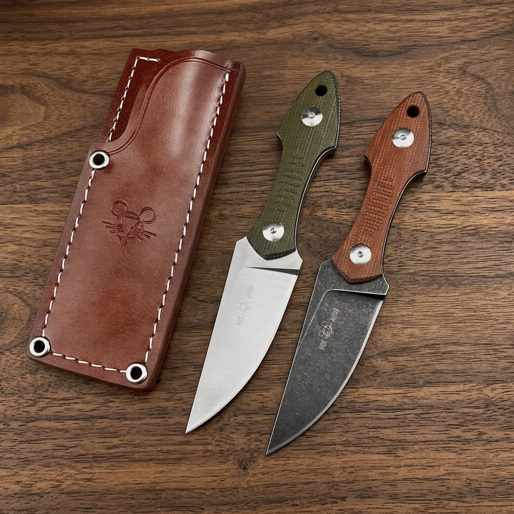 The Xavrik:D2 Steel Full-Tang EDC Outdoor Knife