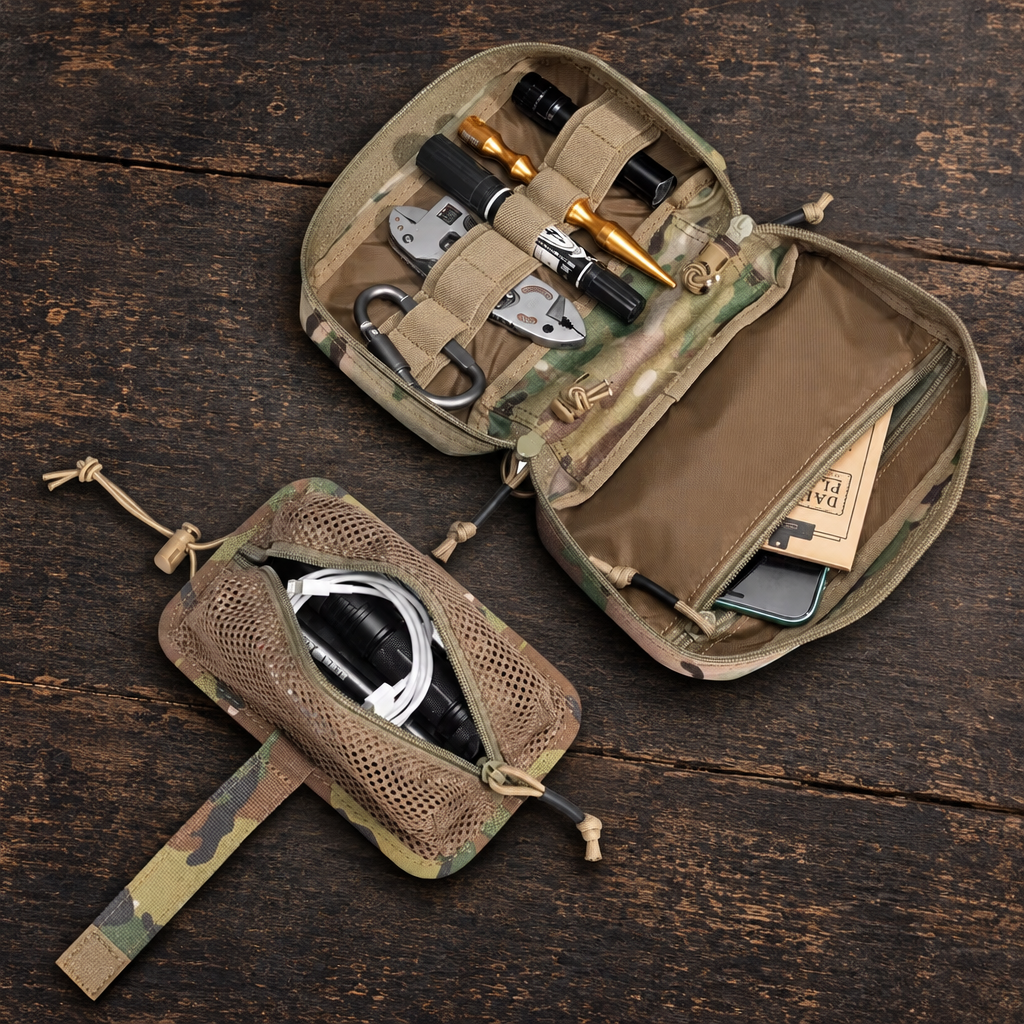 The GearHive: Tactical Modular EDC Pouch Multi-Purpose Gear