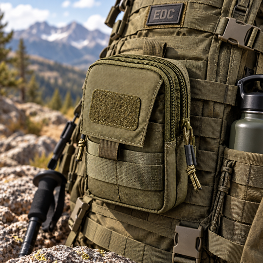 NomadNest:MOLLE Utility Tactical Modular EDC Pouch