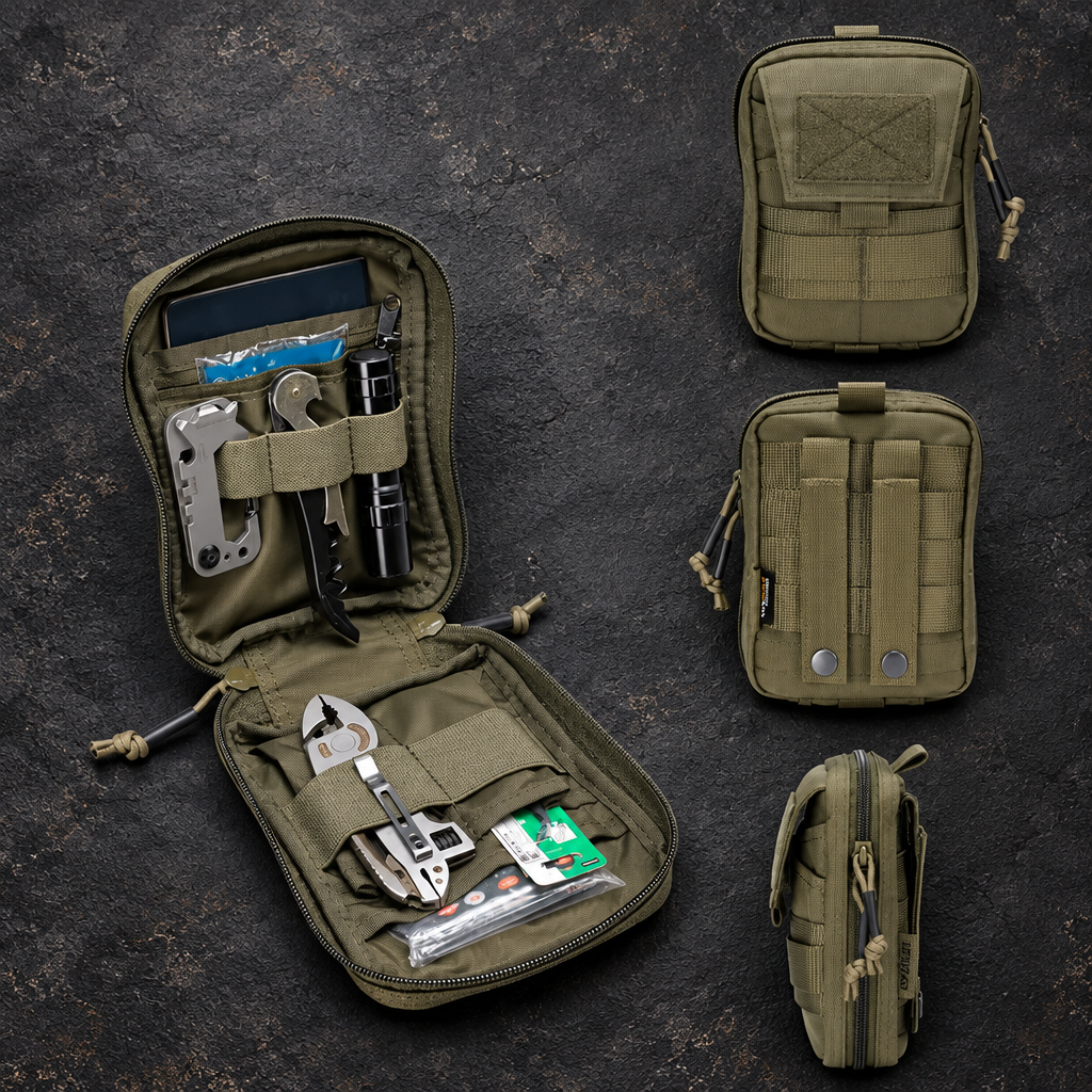NomadNest:MOLLE Utility Tactical Modular EDC Pouch
