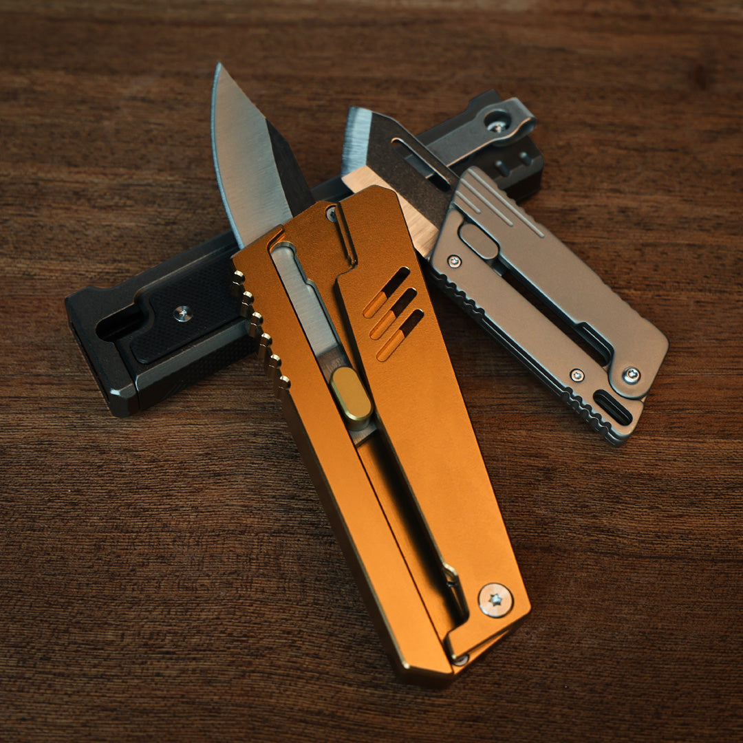 30% OFF! Gravity-Assisted Knife Set :3 Different Sizes for Versatile Use