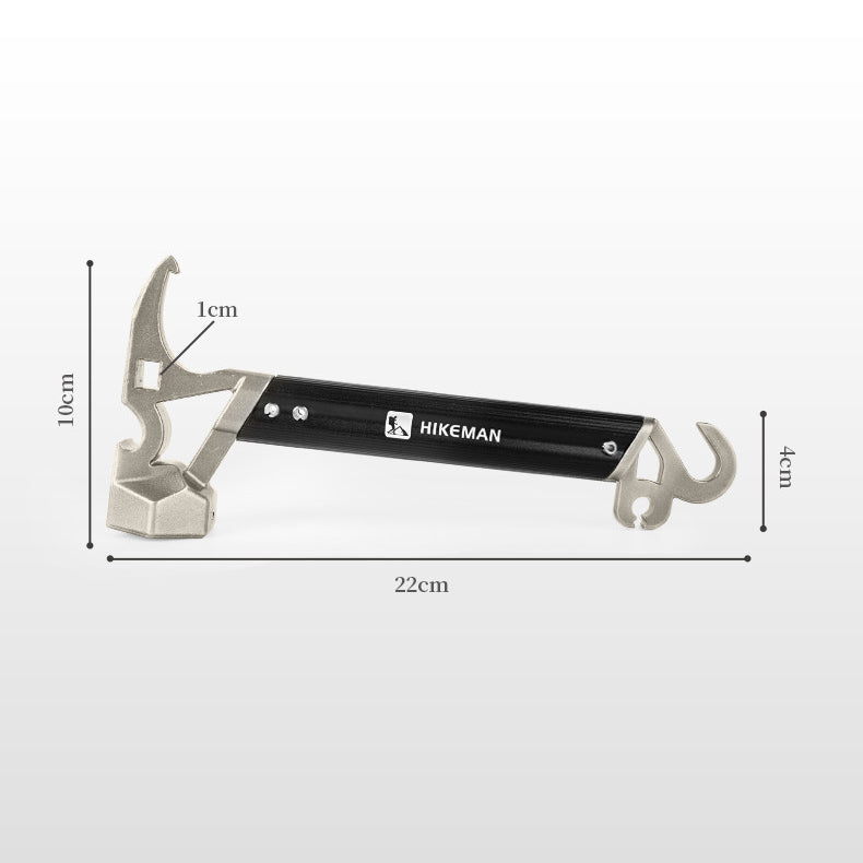 StrikePull – Copper Head Camping Hammer For Driving & Pulling Tent Stakes