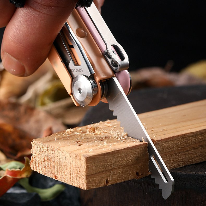 The Dual-Tone:Foldable All-in-One Large Shears EDC Multi-tool