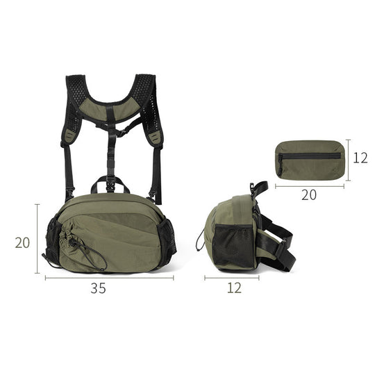 VersaPak – 3-In-1 Lightweight Convertible Backpack For Hiking, Cycling & Travel