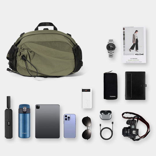 VersaPak – 3-In-1 Lightweight Convertible Backpack For Hiking, Cycling & Travel