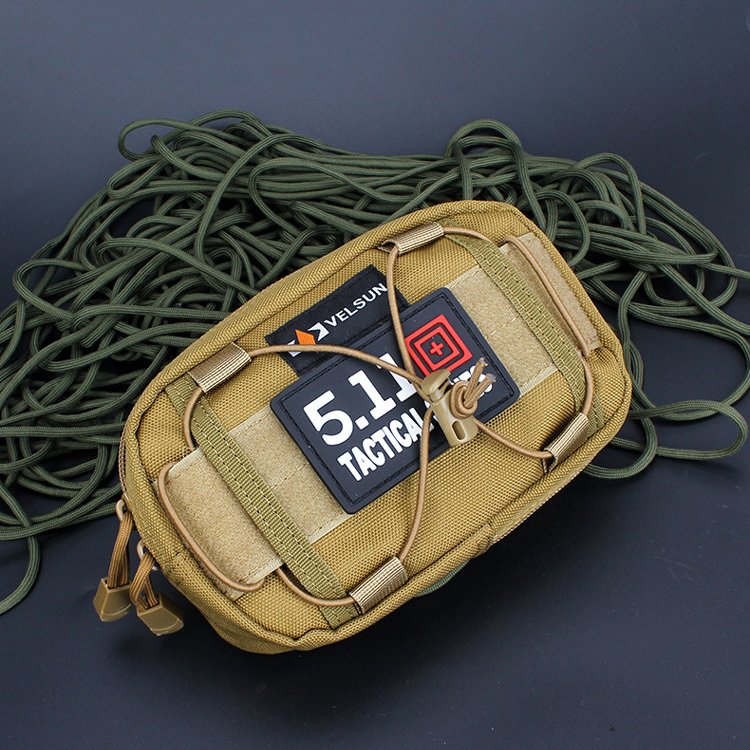 The TrekPod: Cordura Fabric Tactical Belt MOLLE Phone Waist Pack