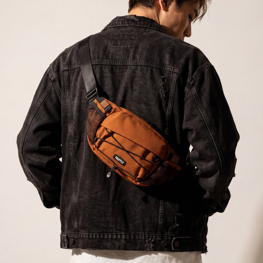 RideSling– Large-Capacity Cycling Chest Bag For Commuting, Travel & Daily Carry.