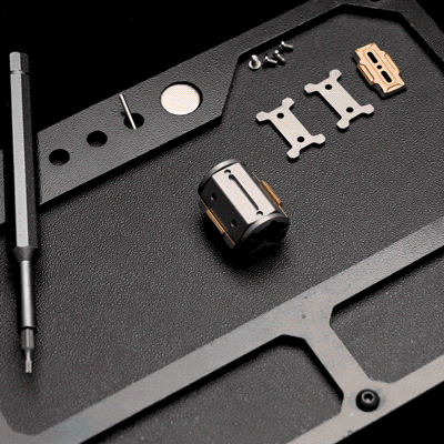 TiSpinx II: A Modular Titanium EDC Spinner Pendan