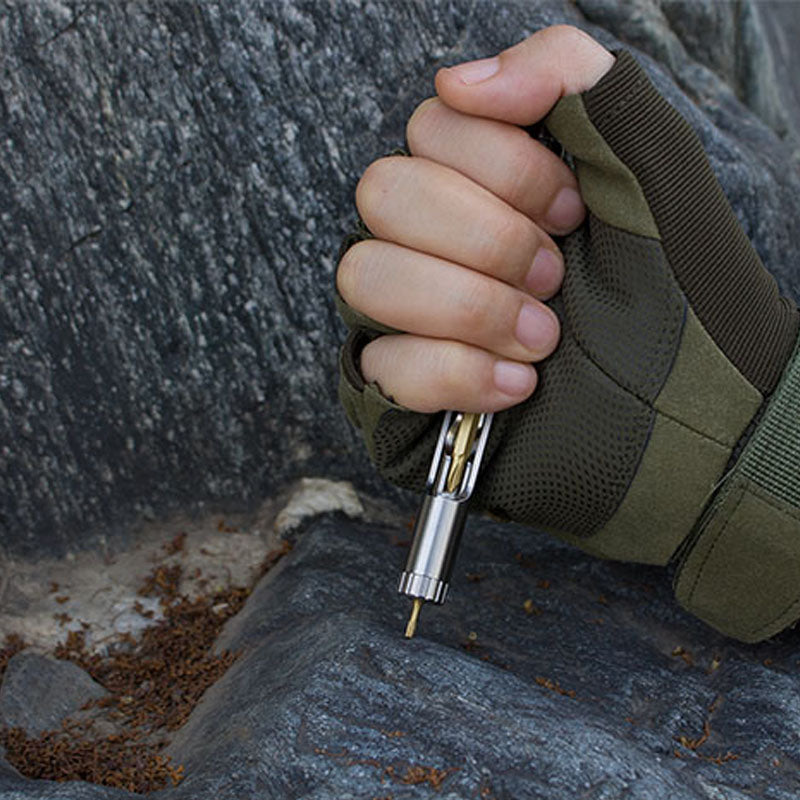 The Bullet Ant 1.0: Titanium Bolt Action Multitool Pen