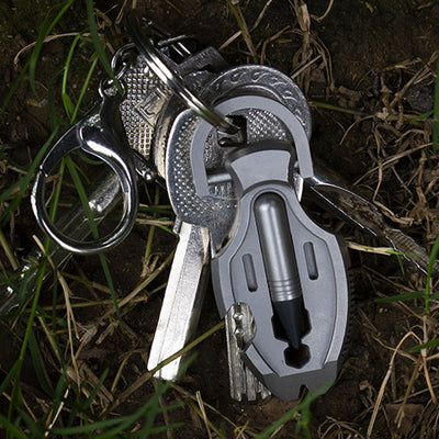 The Flounder 1.0: Titanium Multitool Pendant For EDC