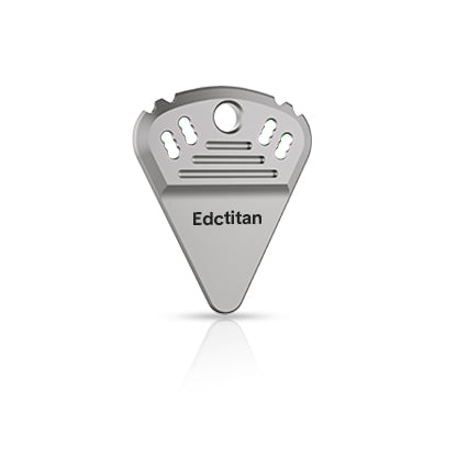 ResoTi | Titanium Guitar Pick with Sweat-Activated Grip