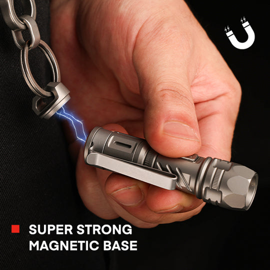 TiScope - The Compact Titanium Zoom Light for Everyday Carry