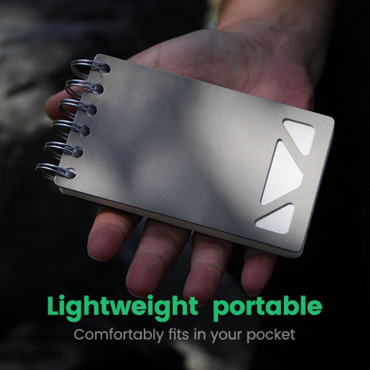 TiX Note: The Waterproof Titanium 12-in-1 Multi Notebook