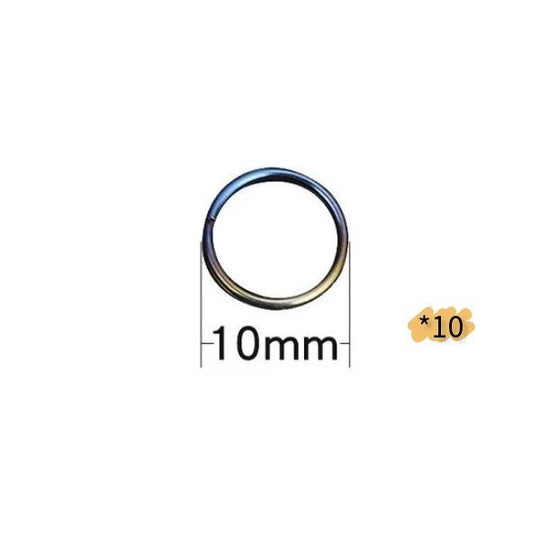 ADD-ONS:Titanium Mini Split Ring(10 pcs)