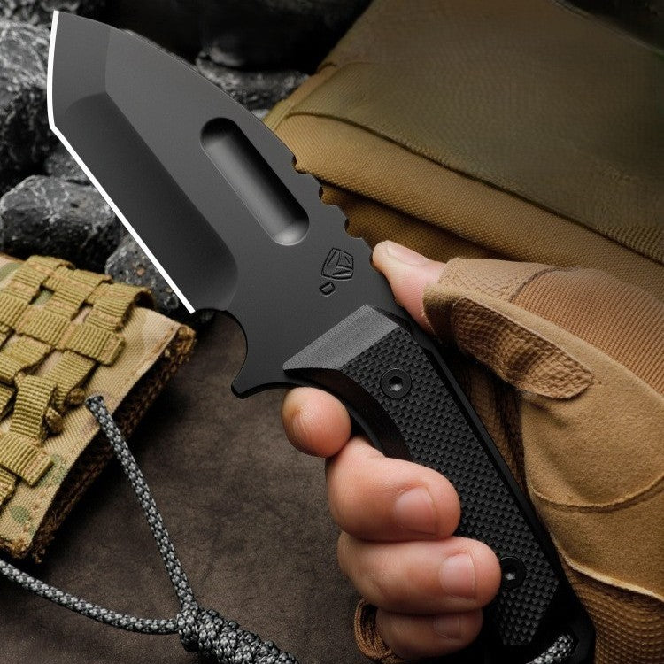 Savage Angel | CPM-3V Full Tang Bushcraft Knife for Camping & Hunting