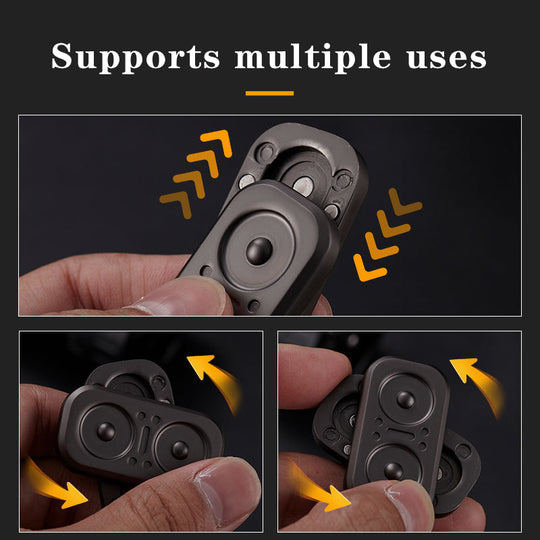 Owl Fidget Coin – 360° Magnetic Spinner
