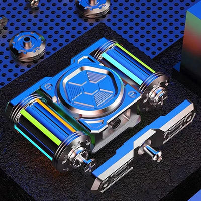 IronTrack ：Glow in The Dark Metal Fidget Spinner