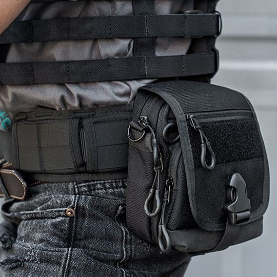 Tactical Raccoon Bag: Multi-Functional Storage - Crossbody & Waist Pack