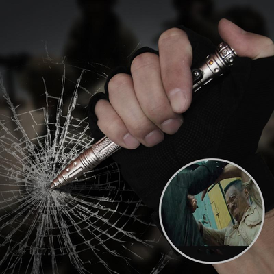 SpinStrike : 9 in 1 Multifunctional Heavy-Duty Ballpoint Pen