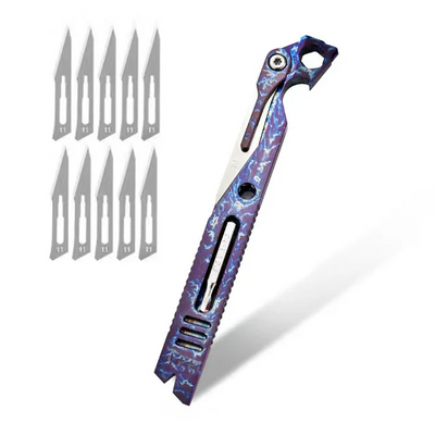 IronClad :  9 in 1 Titanium Multitool Pocket EDC Pry Bar