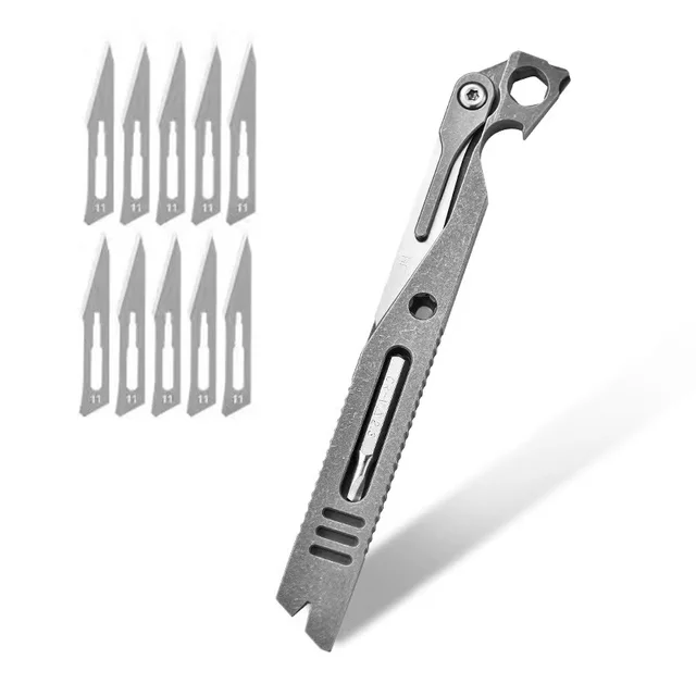 IronClad :  9 in 1 Titanium Multitool Pocket EDC Pry Bar