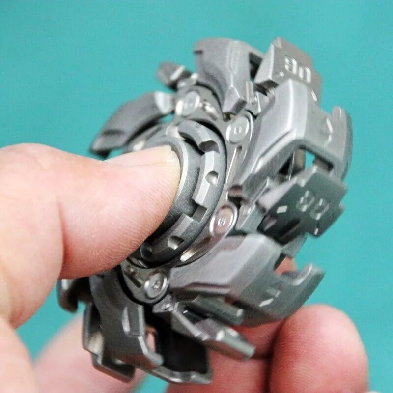 WarpFang：Stainless Steel Mecha Fidget Spinner