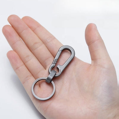 ADD-ONS:Titanium quick-release keychain