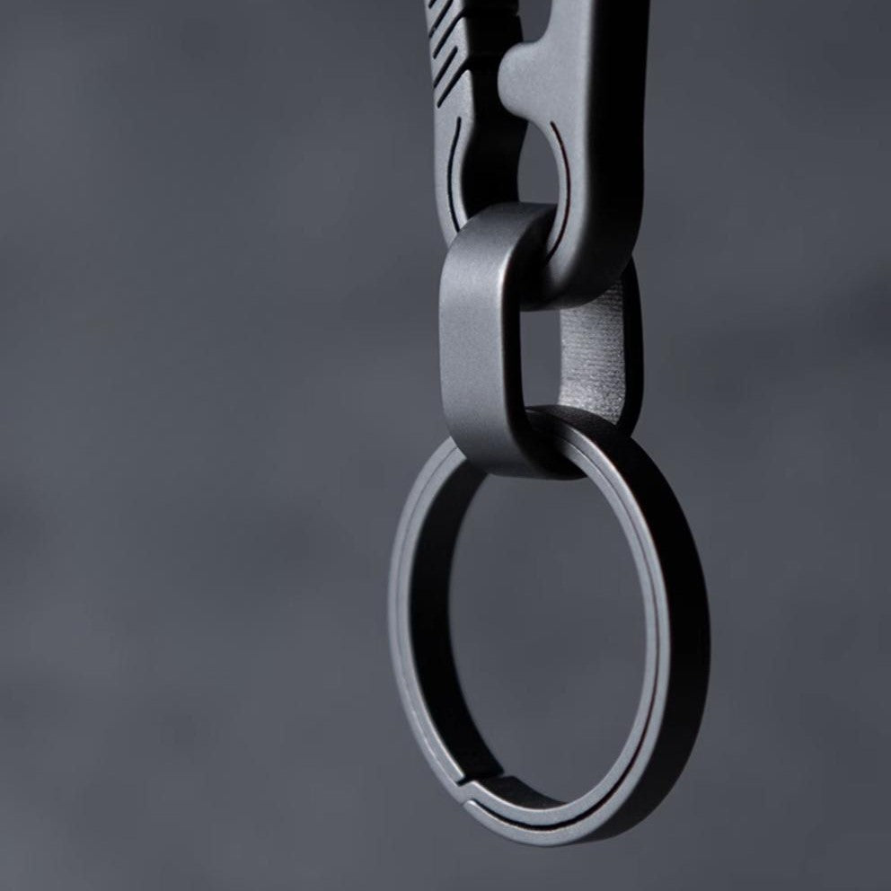 ADD-ONS:Titanium quick-release keychain