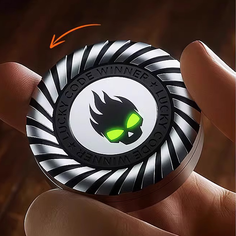 Demon Whirl：3 in 1 Metal Fidget Spinner