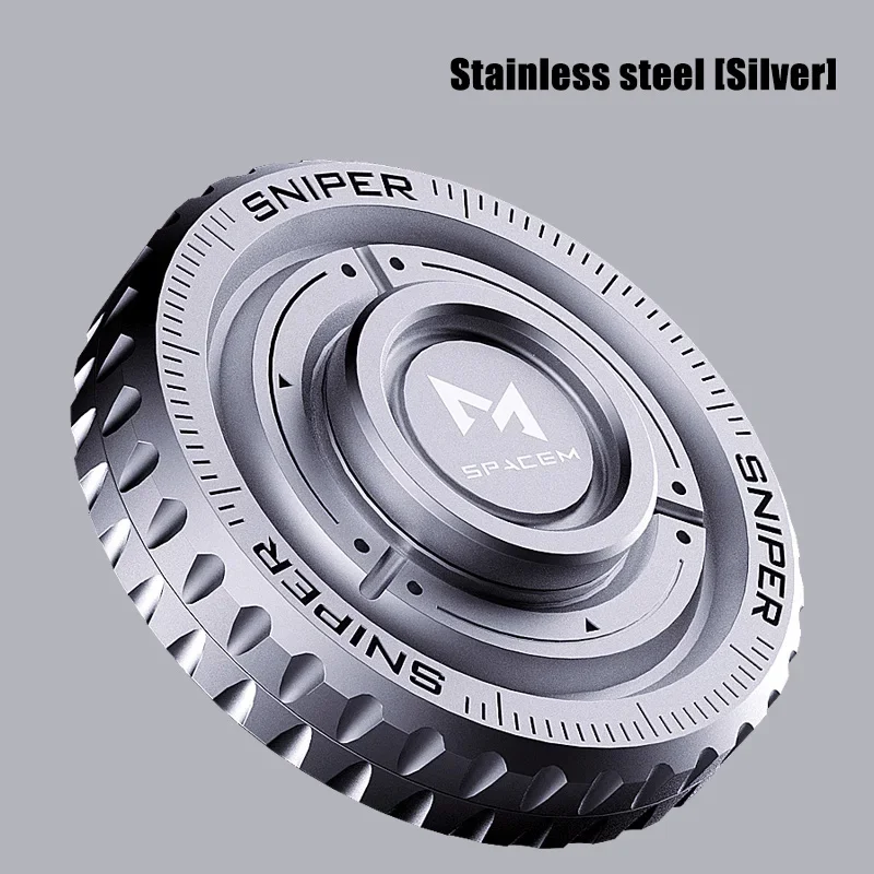 TriVortex：Stainless steel 3 in 1 Fidget Slider