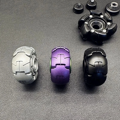 AlphaRevolve：Stainless Steel Mecha Fidget Spinner