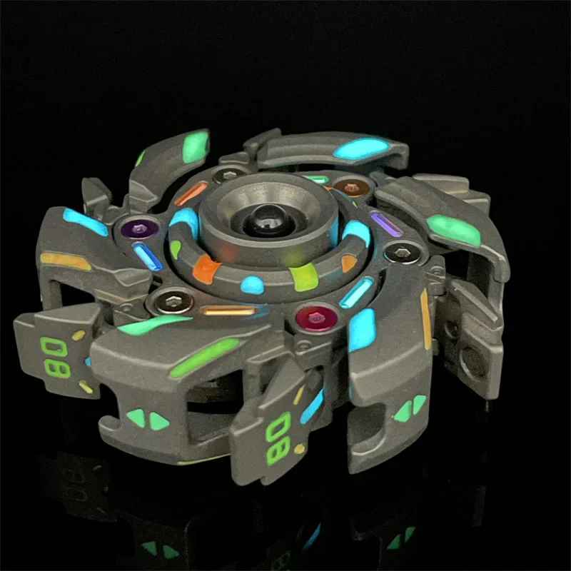 WarpFang：Stainless Steel Mecha Fidget Spinner