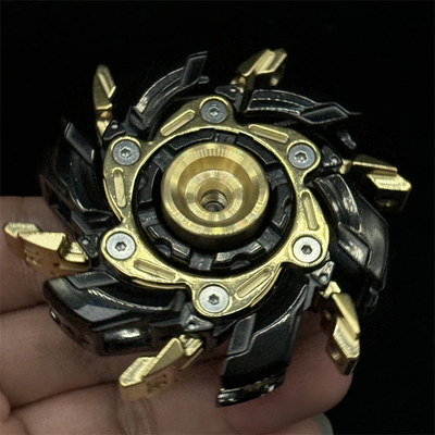 WarpFang：Stainless Steel Mecha Fidget Spinner