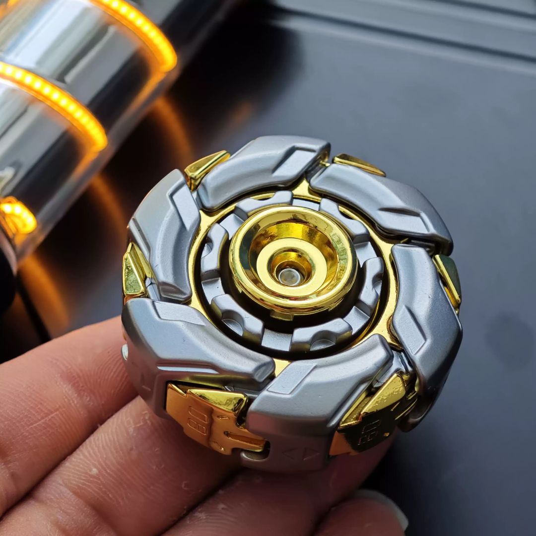 WarpFang：Stainless Steel Mecha Fidget Spinner