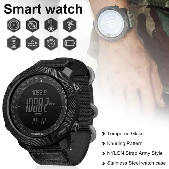 DepthMaster X - Military Tactical Watch for Men