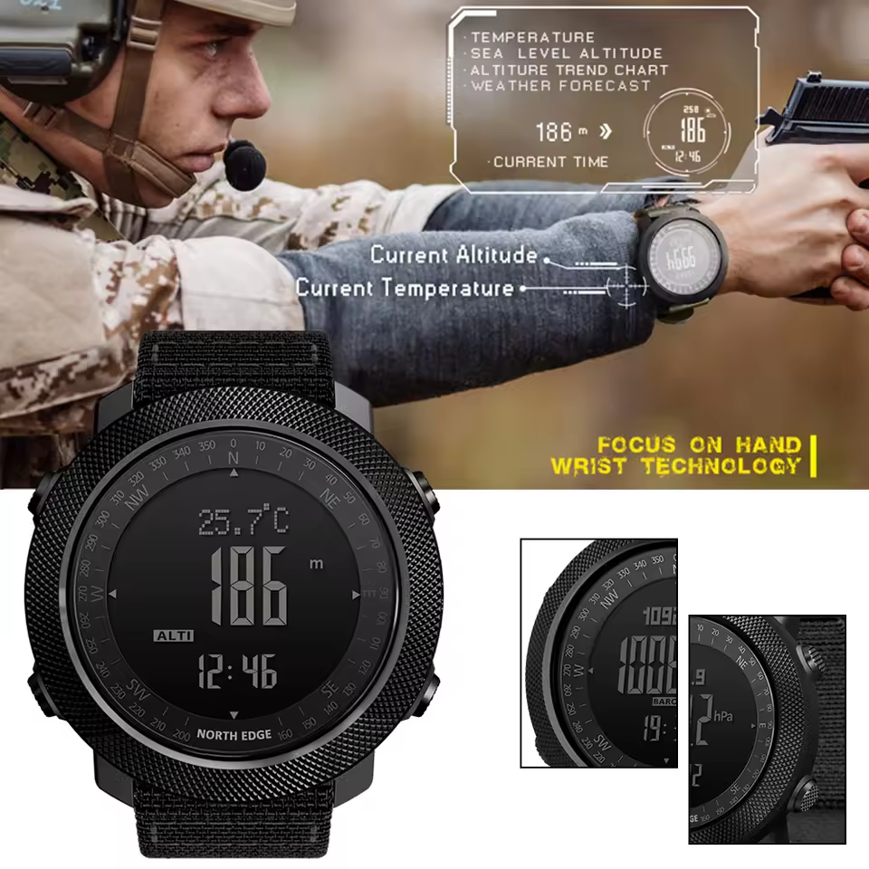 DepthMaster X - Military Tactical Watch for Men
