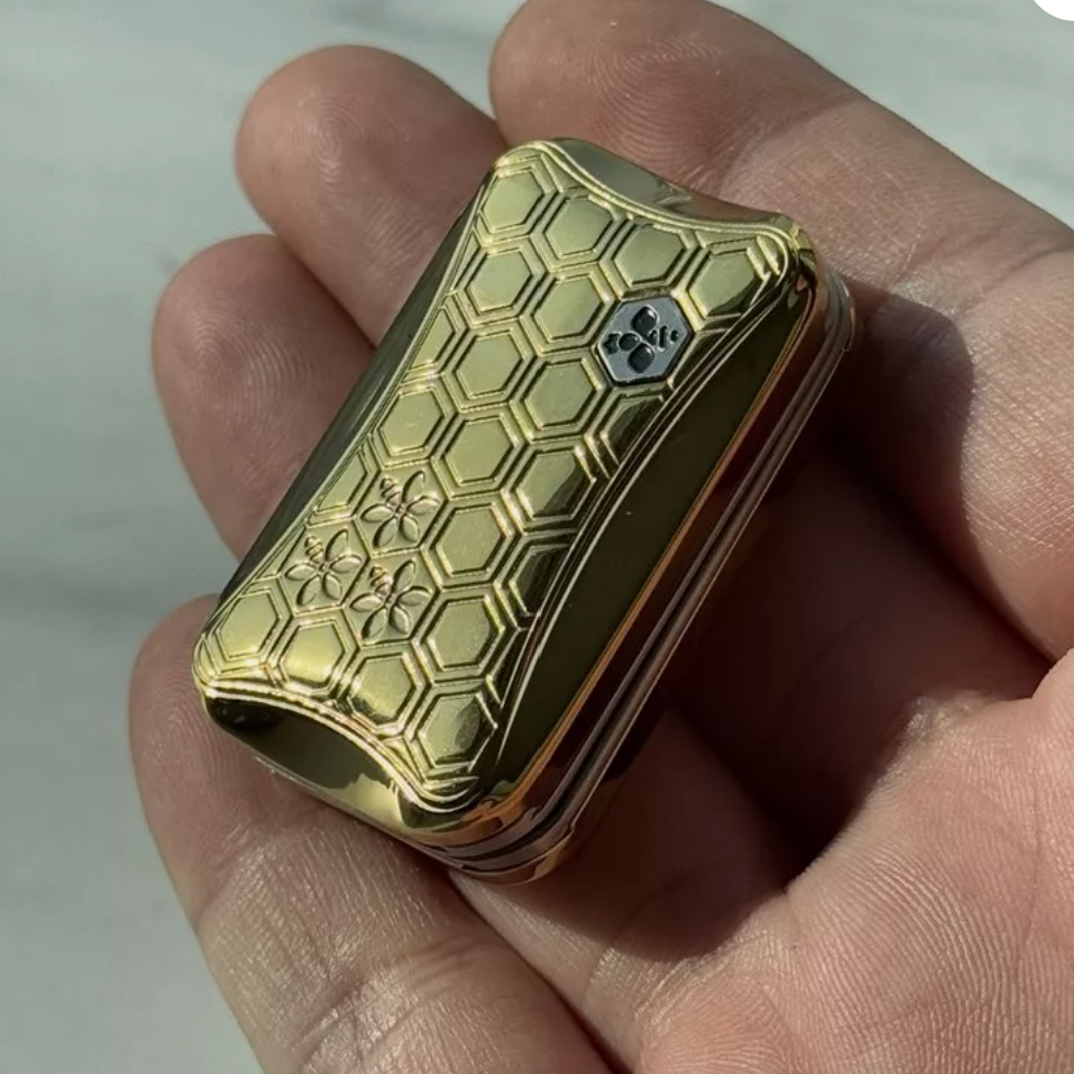 Honeycomb Infinity Magnetic Slider — Stainless Steel Fidget Toy for Adults | Anxiety Relief & EDC Desk Gadget