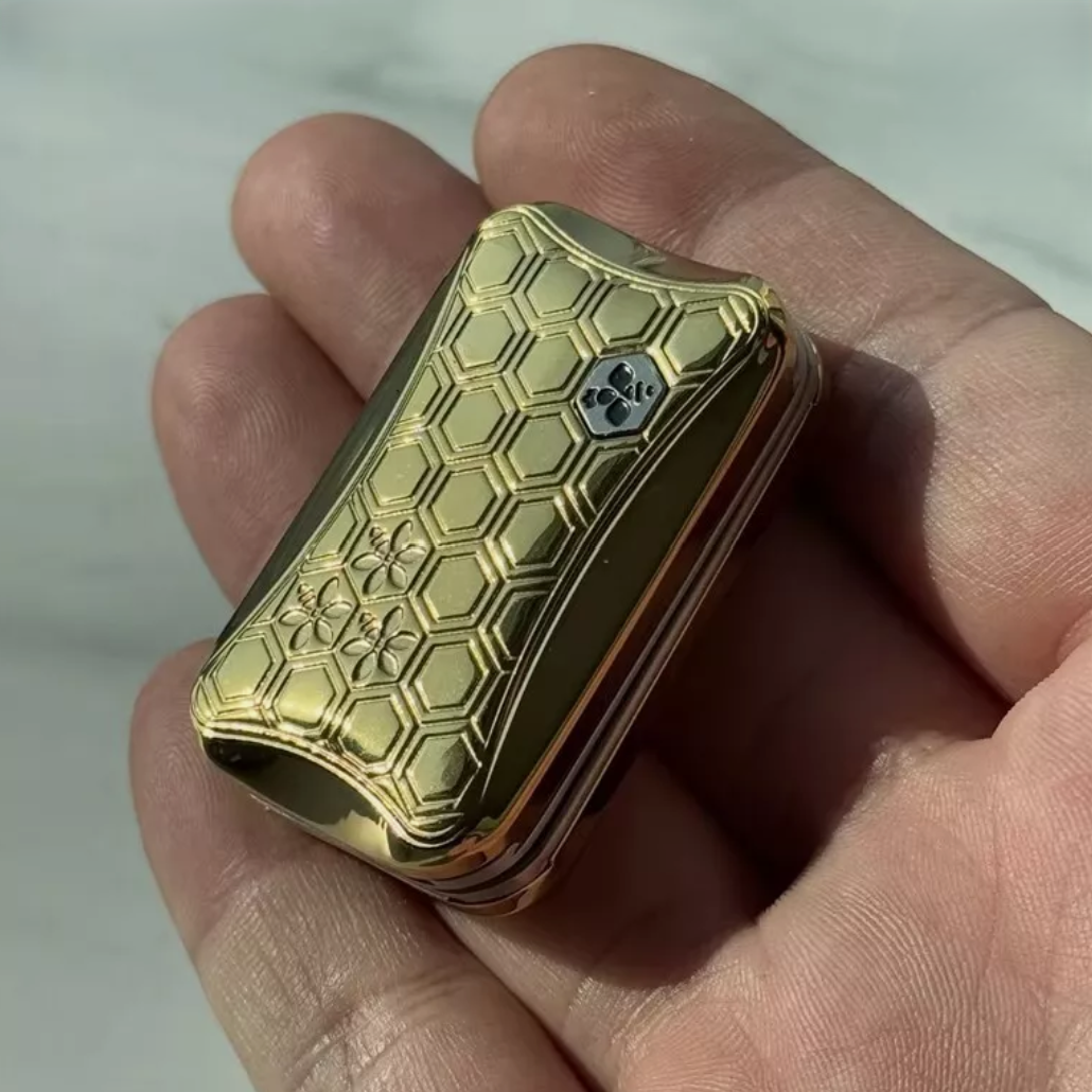 Honeycomb Infinity Magnetic Slider — Stainless Steel Fidget Toy for Adults | Anxiety Relief & EDC Desk Gadget