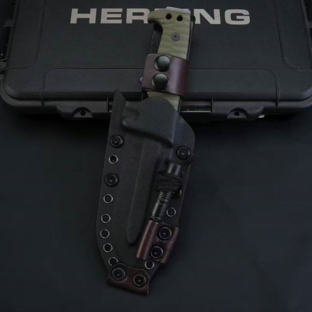 IronClad DC53 Tactical Fixed Blade Knife | 7mm Full-Tang Survival Knife