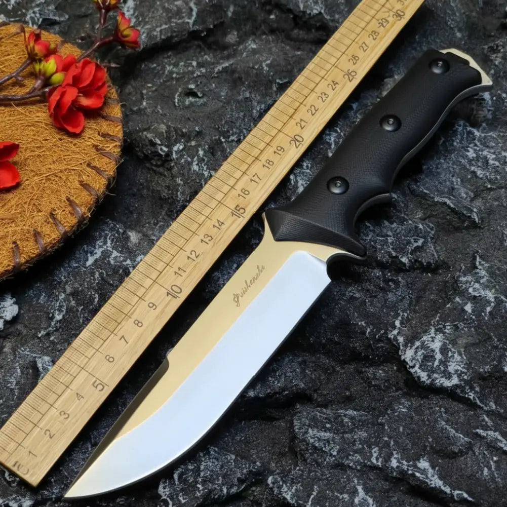 Roadblock | Overbuilt D2 Survival Fixed Blade Knife