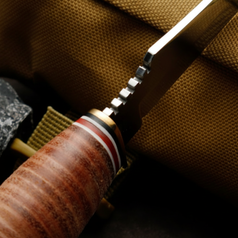 Willow Fixed Blade: 3.2oz Lightweight Outdoor Knife with Belt Sheath