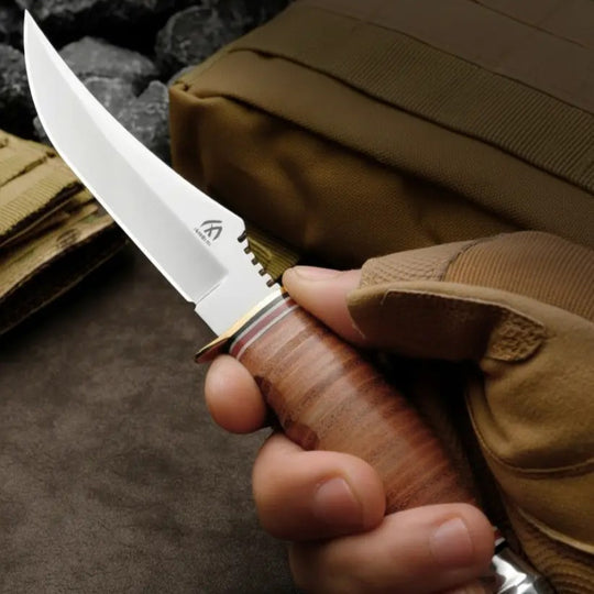 Willow Fixed Blade: 3.2oz Lightweight Outdoor Knife with Belt Sheath